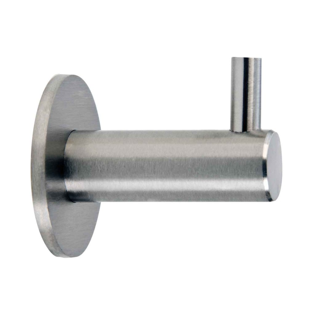 Dolphin Single Stainless Steel Robe Hook BC402 | Dolphin Solutions