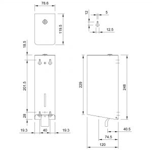 Dolphin Prestige Liquid Soap Dispenser DP1105 | Dolphin Solutions