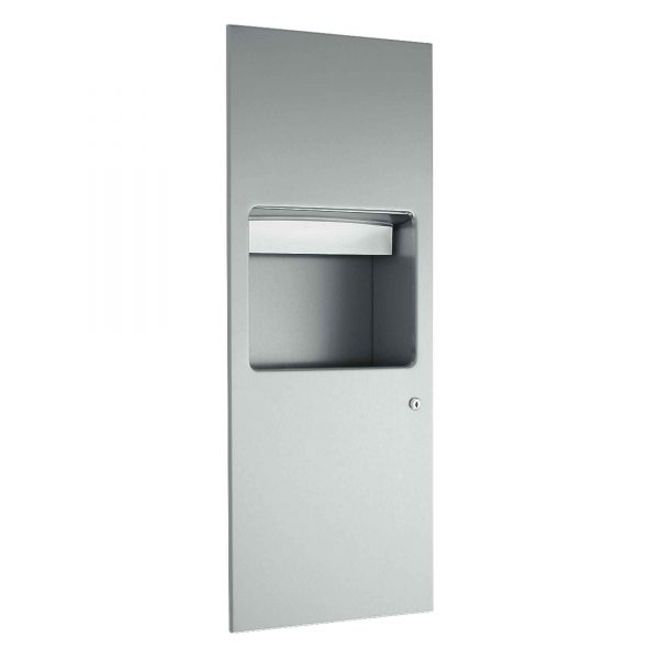 Dolphin Prestige Paper Towel Dispenser And Waste Bin Combination Unit 